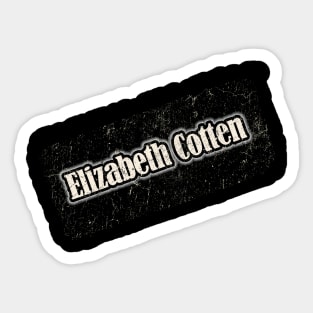 Elizabeth Cotten Sticker